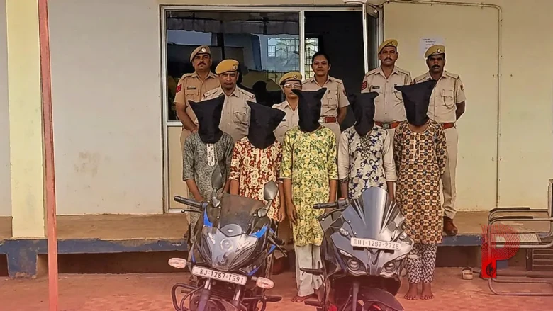 राजस्थान: लूट के बाद महिलाओं का भेष बदलकर जंगल में छिप गए थे अपराधी, पुलिस ने पांचों को पकड़ा