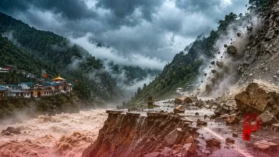 उत्तराखंड में कुदरत का कहर: भारी बारिश से देहरादून-उत्तरकाशी समेत कई जिलों में अलर्ट, सड़कें बंद और स्कूलों में छुट्टी