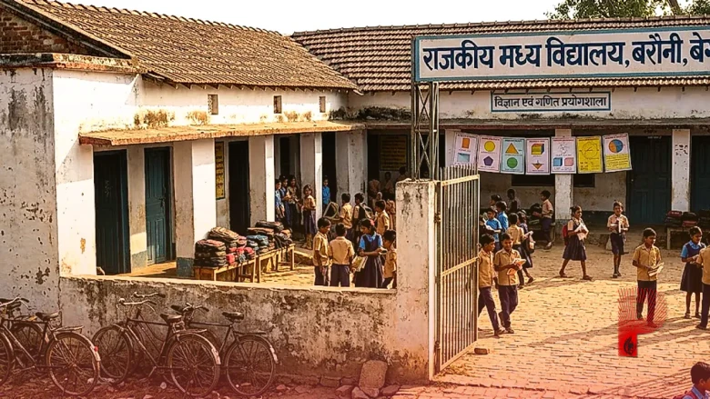 बेगूसराय की रूपम मैडम का अनोखा अंदाज़, सरकारी स्कूल में गणित और विज्ञान की क्लासेज रहती हैं फुल
