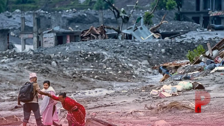 नेपाल त्रासदी: बाढ़ और भूस्खलन में 1,344 लोगों की पुष्टि, अभी भी 4,898 लोगों की तलाश जारी