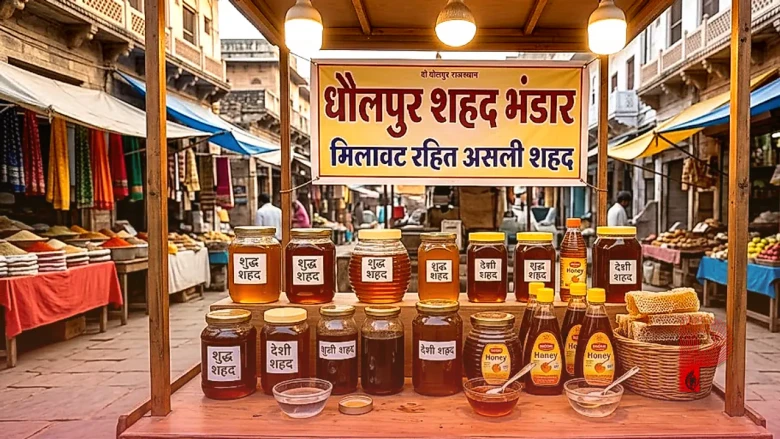 धौलपुर: बाजार में बिकने वाले मिलावटी शहद की पहचान करना हुआ आसान, इन घरेलू नुस्खों से परखें शुद्धता