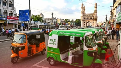 तेलंगाना का बड़ा फैसला: पेट्रोल-डीजल ऑटो की जगह सड़कों पर दौड़ेंगे 18,766 इलेक्ट्रिक वाहन, सरकार देगी 200 करोड़ की मदद