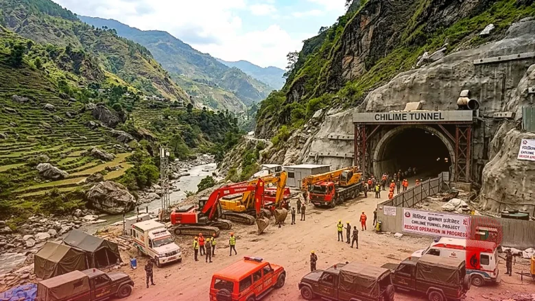 नेपाल के चिलिमे टनल बचाव अभियान में तेजी: भारतीय सेना और NDRF का संयुक्त रेस्क्यू ऑपरेशन