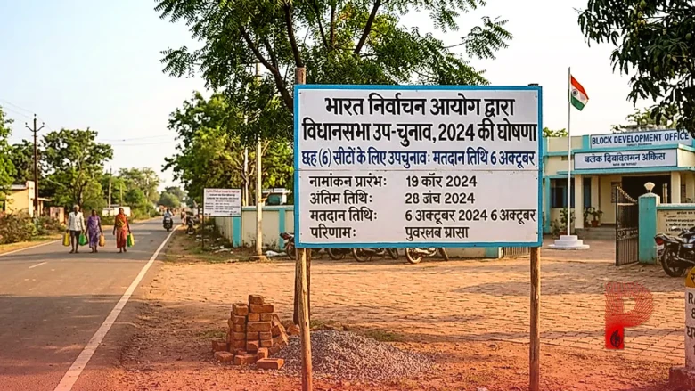 देश की 6 सीटों पर उपचुनाव का बिगुल बजा, 6 अक्टूबर को होगी वोटिंग
