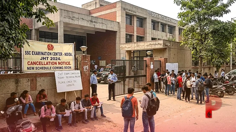 SSC JHT परीक्षा रद्द: नोएडा के एग्जाम सेंटर पर तकनीकी खराबी के बाद हंगामा, आयोग ने जारी किया नया शेड्यूल