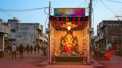 गणेश चतुर्थी की धूम: आंध्र प्रदेश में पंडालों को मुफ्त बिजली, महाराष्ट्र में टोल टैक्स से मिली बड़ी राहत
