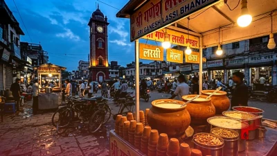 दरभंगा टावर की मशहूर लस्सी: मात्र 50 रुपये में मलाई, मेवा और केसर का लाजवाब स्वाद