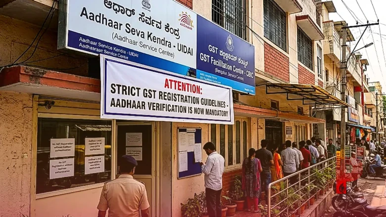 GST पंजीकरण के लिए सख्त निर्देश: बिना आधार सत्यापन के अब नहीं होगा रजिस्ट्रेशन