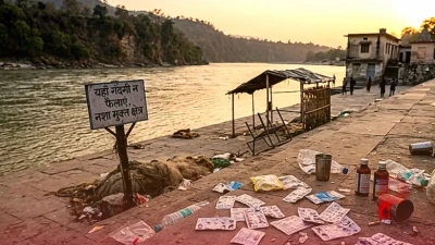 ऋषिकेश की बदलती फिजा, गंगा किनारे बढ़ते अपराध और नशे ने खड़ी की बड़ी चिंता