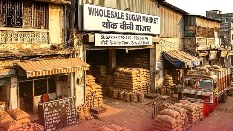 देशभर में चीनी की कीमतों में राहत: 40 से 85 रुपये प्रति किलो के बीच है भाव, जानें आपके राज्य का हाल