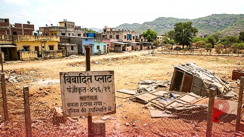 प्रधानमंत्री के दोस्त की जमीन का मामला: BJP विधायक नरेंद्र मेहता ने विवादित प्लॉट से हटाया कब्जा