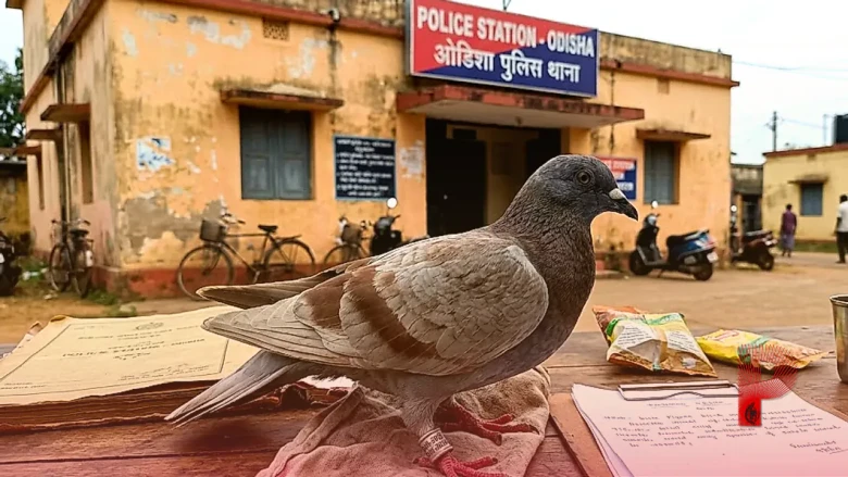 ओडिशा में संदिग्ध कबूतर बरामद: पंजे पर मिली धात्विक रिंग पर लिखा है BAN-2026 और कोड, बांग्लादेशी कनेक्शन की आशंका