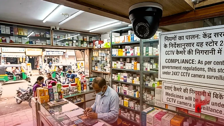 मेडिकल स्टोर्स के लिए केंद्र सरकार के सख्त नियम: अब CCTV कैमरे की निगरानी में बिकेगी दवाएं