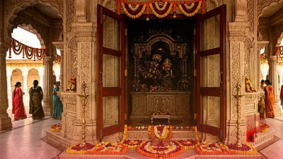 राधा अष्टमी: कुरुक्षेत्र के इस्कॉन मंदिर में साल में सिर्फ एक बार खुलते हैं राधा रानी के चरण-कमल, जानें क्यों है यह परंपरा खास