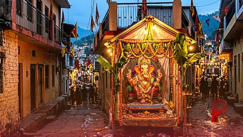 गणेश उत्सव की धूम: ऋषिकेश की गलियों में बिखरी भक्ति की अनूठी छटा और आस्था का सैलाब