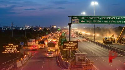 दिल्ली-हरियाणा NH44 पर सफर करने वालों के लिए बड़ी खबर, कुंडली बॉर्डर के पास 4 दिनों तक रात में बदला रहेगा रूट, पढ़ें पूरी एडवायजरी