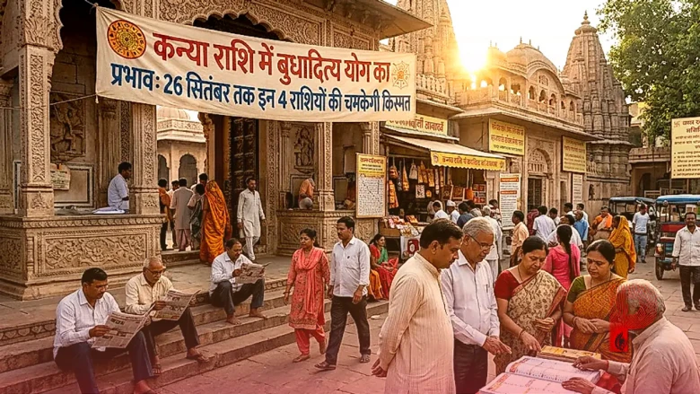 कन्या राशि में बुधादित्य योग का प्रभाव: 26 सितंबर तक इन 4 राशियों की चमकेगी किस्मत