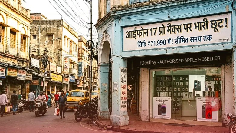 iPhone 17 Pro Max पर बंपर छूट, सिर्फ ₹71,990 में घर लाएं यह प्रीमियम स्मार्टफोन