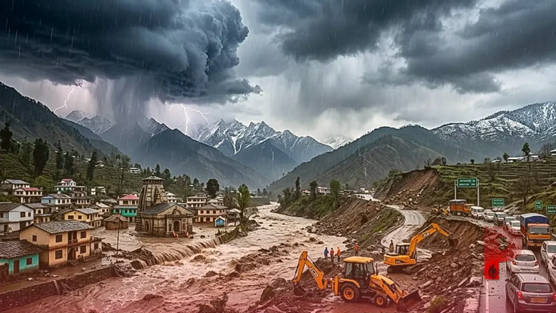 उत्तराखंड में भारी बारिश का अलर्ट: 10 जिलों में रेड और ऑरेंज चेतावनी, पहाड़ों पर बर्फबारी और तेज आंधी का खतरा