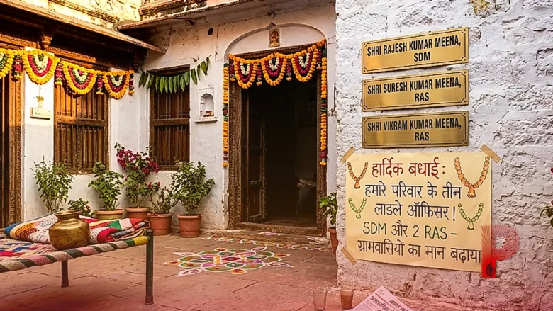 सफलता की कहानी: एक भाई बना SDM, दो अन्य भाइयों ने भी पास की RAS परीक्षा, एक ही परिवार के तीन अफसर