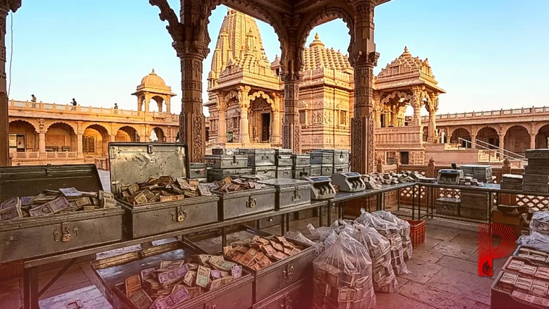 सांवलिया सेठ मंदिर का खजाना लबालब, आठ चरणों की गिनती में दान राशि 29 करोड़ के पार