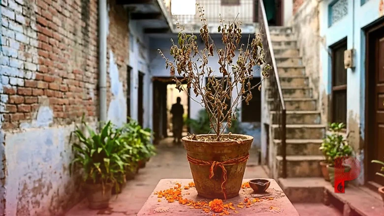 पितृपक्ष में तुलसी का पौधा बार-बार सूखना हो सकता है पितृदोष का संकेत, जानें क्या करें