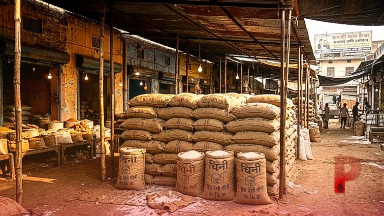 चीनी के दामों में बड़ी गिरावट: खुदरा कीमतों में 15 फीसदी की कमी, आम उपभोक्ताओं को मिलेगी राहत