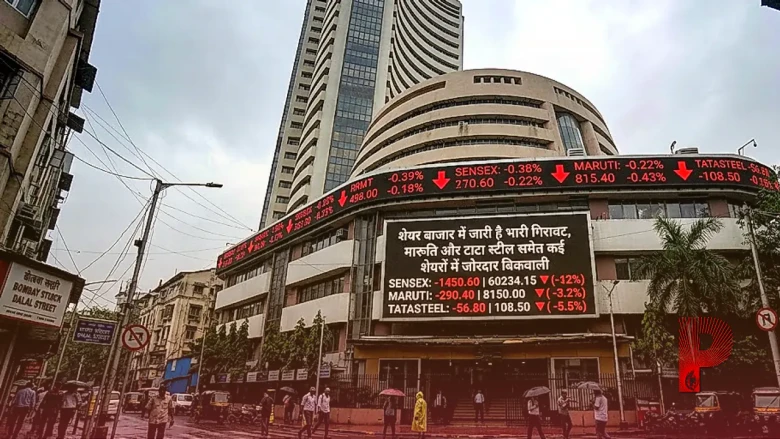 शेयर बाजार में जारी है भारी गिरावट, मारुति और टाटा स्टील समेत कई शेयरों में जोरदार बिकवाली