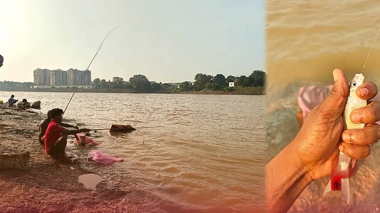 जमशेदपुर: स्वर्णरेखा नदी में बढ़ा जलस्तर, मछुआरों के लिए बनी कमाई का जरिया