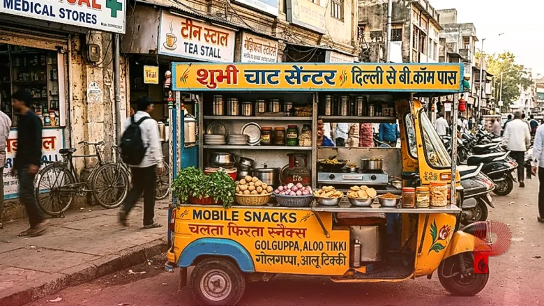 बीकॉम पास युवक की शानदार पहल: 1 लाख में ऑटो को बनाया चलता-फिरता चाट सेंटर, रोज होती है 3000 की कमाई