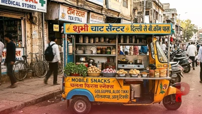 बीकॉम पास युवक की शानदार पहल: 1 लाख में ऑटो को बनाया चलता-फिरता चाट सेंटर, रोज होती है 3000 की कमाई