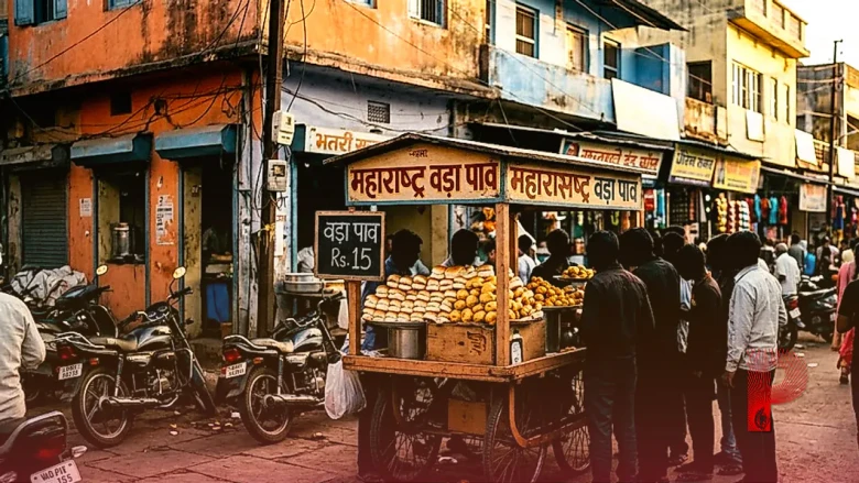 खंडवा में महाराष्ट्र का स्वाद: 15 रुपये में वड़ापाव का ऐसा जादू कि रोजाना बिक जाते हैं 700 पीस