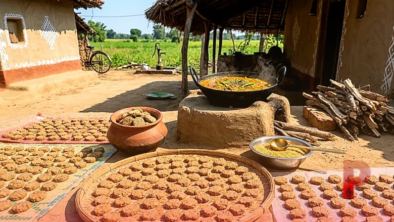 छत्तीसगढ़ की पारंपरिक डिश: उड़द दाल की बड़ी और अरहर दाल का लाजवाब स्वाद