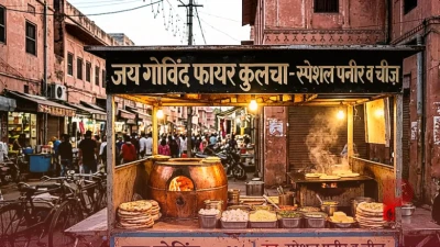 जयपुर का मशहूर 'जय गोविंद फायर कुलचा': पनीर और चीज से भरपूर इस स्वाद के दीवाने हैं हर कोई
