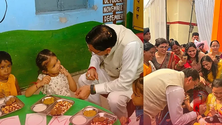खटीमा में मुख्यमंत्री धामी का खास अंदाज, आंगनबाड़ी केंद्र पहुंचकर बच्चों के साथ बिताया समय