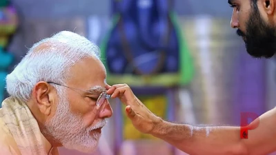 जनसेवा के 25 साल पूरे होने पर पीएम मोदी ने विनायक मंदिर में की पूजा, आज देंगे विशेष संबोधन
