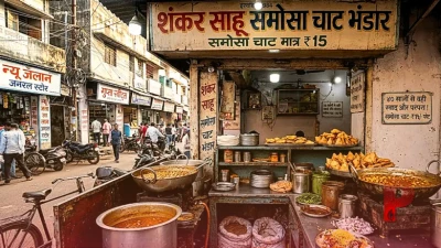 जमशेदपुर में 40 सालों से बरकरार है शंकर साहू की समोसा चाट का जादू, महज 15 रुपये की एक प्लेट के दीवाने हैं लोग