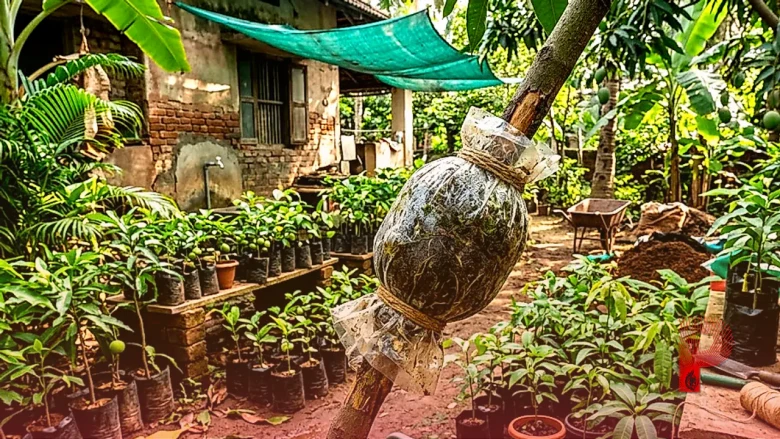 घर पर ही तैयार करें सैकड़ों फलदार पौधे, एयर लेयरिंग तकनीक से मात्र 2 साल में मिलेगा फल
