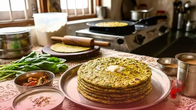 नाश्ते में बनाएं प्रोटीन से भरपूर स्वादिष्ट पालक पराठा, जानें बेहद आसान रेसिपी