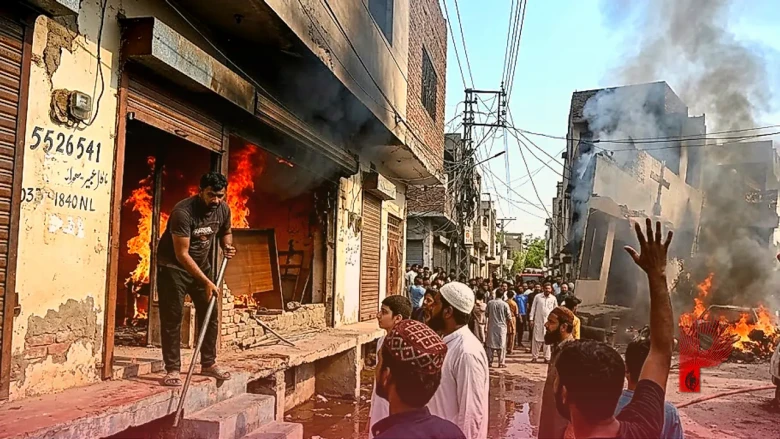 पाकिस्तान: ईशनिंदा का आरोप लगते ही भड़की हिंसा, ईसाई व्यक्ति के घर और दुकान को भीड़ ने फूंका