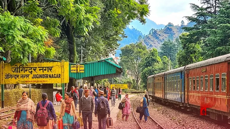 हिमाचल प्रदेश में चार साल बाद लौटी कांगड़ा घाटी की रेल सेवा, पठानकोट-जोगिंदर नगर ट्रैक पर फिर दौड़ी ट्रेनें
