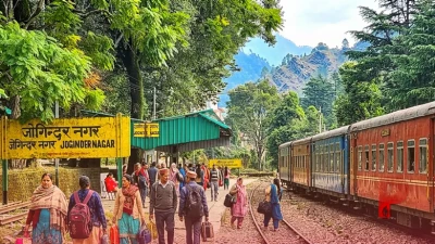 हिमाचल प्रदेश में चार साल बाद लौटी कांगड़ा घाटी की रेल सेवा, पठानकोट-जोगिंदर नगर ट्रैक पर फिर दौड़ी ट्रेनें