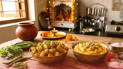 नवरात्रि व्रत स्पेशल: घर पर आसानी से बनाएं चटपटे नमकीन आलू और स्वादिष्ट आलू का हलवा
