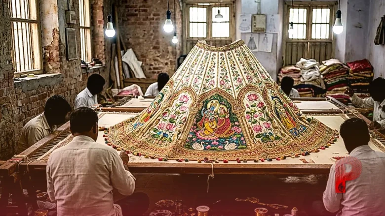 नवरात्रि में ईशा अंबानी का राजसी लुक वायरल, जानिए 2,000 घंटे की मेहनत से तैयार हुए लहंगे की खासियत