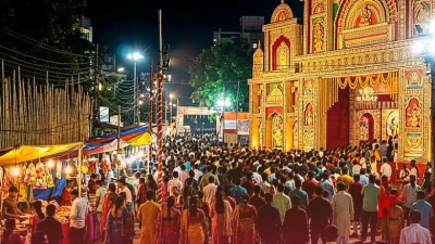 जमशेदपुर में नवरात्र की धूम: मां दुर्गा पर आधारित भजन 'मैया के कोमल-कोमल बाल' ने भक्तों को किया भावुक