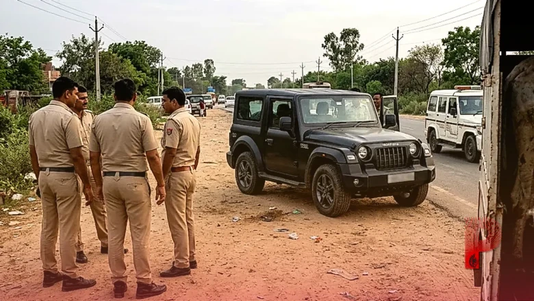 सोहना में पुलिस मुठभेड़ में वांछित अपराधी शाहिद ढेर, थार गाड़ी में ले जा रहे थे गाय