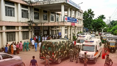 मणिपुर: फूड पॉइजनिंग से बीएसएफ के 75 जवानों समेत 78 लोग बीमार, अस्पताल में भर्ती
