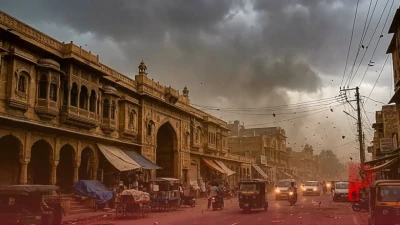राजस्थान के 12 जिलों के लिए मौसम विभाग का अलर्ट, आंधी और बारिश के आसार
