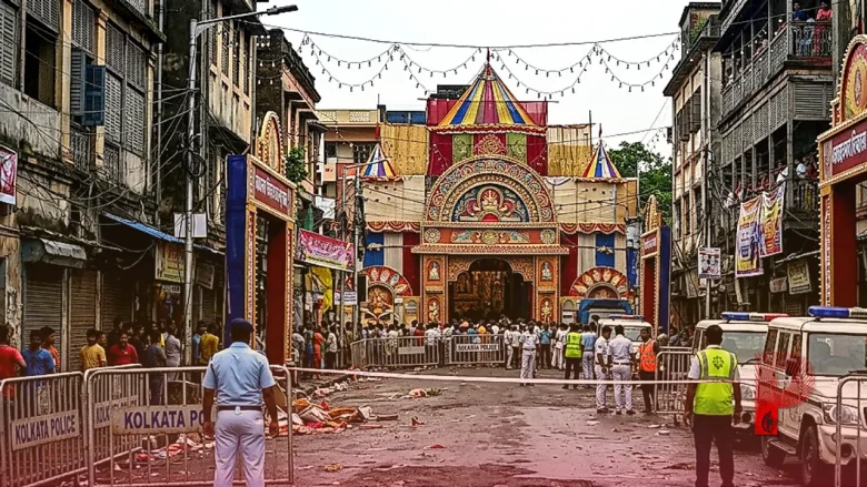 कोलकाता भगदड़: चोरबागान पूजा पंडाल हादसे में 19 की मौत, मुआवजे और सरकारी नौकरी का ऐलान