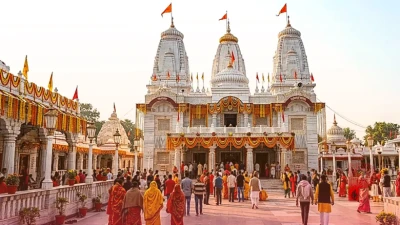 गोरखनाथ मंदिर में सीएम योगी ने निभाई सनातन परंपरा, नवमी पर कन्याओं के पांव पखारकर लिया आशीर्वाद